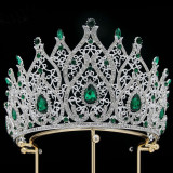 Alloy Crystal Crown Wedding Ball Party Bridal Crown
