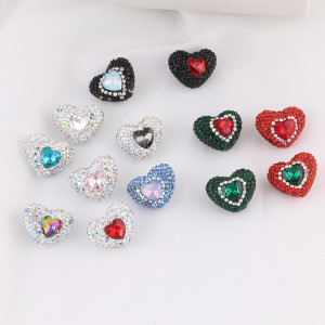Love Soft Pottery Nepal Drill Ball Straight Hole Bead DIY Accessories