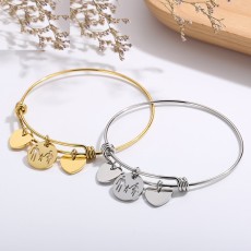 Mother's Day Love  Stainless Steel Bracelet
