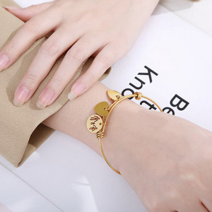 Mother's Day Love  Stainless Steel Bracelet