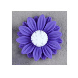 23MM sunflower Resin snap button charms