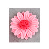 23MM sunflower Resin snap button charms