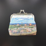 Van Gogh Oil Painting Souvenir Key Bag Zero Wallet