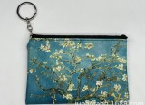 Van Gogh Oil Painting Souvenir Key Bag Zero Wallet