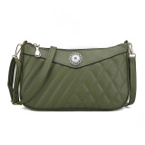 Cross body bag with large capacity leather bag fit 20MM Snaps button jewelry wholesale