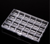 snaps chunks box 18*12*2.5CM plastics display and save box