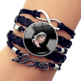 Taylor Swift vinyl record leather bracelet