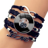 Taylor Swift vinyl record leather bracelet