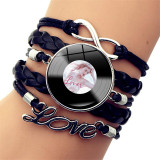 Taylor Swift vinyl record leather bracelet