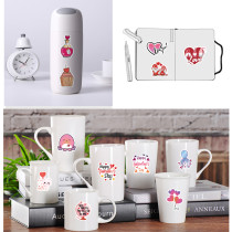 50 Love Valentine's Day Stickers Cartoon INS Sweet Valentine's Day Love LOVE Romantic Love Graffiti Waterproof Stickers