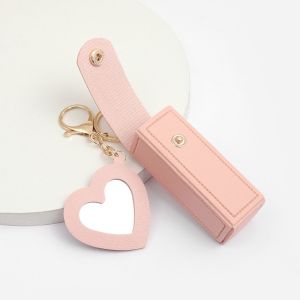 Valentine's Day Love Convenient to Carry with Small Mirror Mouth Red Envelope Keychain