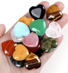 20mm Love Natural Stone Decorative Ornament