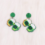 Beer Festival St. Patrick's Day Love Sunglasses Earrings