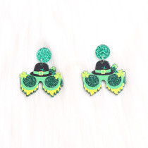 Beer Festival St. Patrick's Day Love Sunglasses Earrings