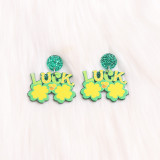 Beer Festival St. Patrick's Day Love Sunglasses Earrings
