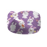 Easter Headband Cute Bunny Cross Headband Printed Knot Elastic Headband