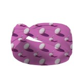 Easter Headband Cute Bunny Cross Headband Printed Knot Elastic Headband