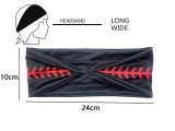 Softball sports headband, running elastic headband, volleyball, rugby, men's and women's headband, hair accessories