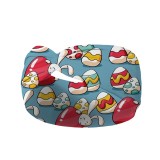 Easter Headband Cute Bunny Cross Headband Printed Knot Elastic Headband