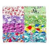 Easter Headband Cute Bunny Cross Headband Printed Knot Elastic Headband