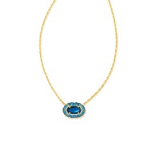 Stainless steel colored zircon necklace