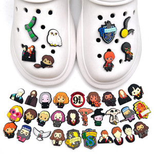 Harry Potter Cartoon Cute Sanrio Anime Cartoon Kid junior style silicone bracelet  PVC luminous cartoon accessories creative Cartoon