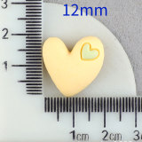 12MM  Love resin snap button charms