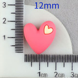 12MM  Love resin snap button charms