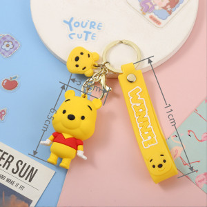 Cute cartoon Stitch keychain Mickey Minnie keychain