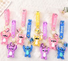 StarCraft Baby Keychain Doll Creative Stitch Cute Pendant Silicone Stitch Keychain Pendant