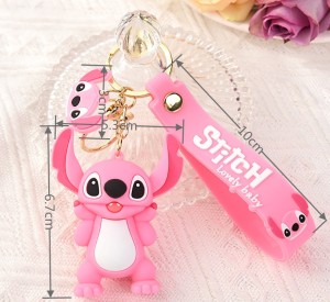 StarCraft Baby Keychain Doll Creative Stitch Cute Pendant Silicone Stitch Keychain Pendant
