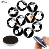 10pcs/lot  glass picture printing products of various sizes  Fridge magnet cabochon