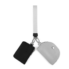 Lulu Same Multi functional Fashion Wrist Bag Portable and Minimalist Bank Card Mini Zero Wallet