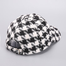 Baseball cap, colorful knitted bird pattern duckbill cap, artistic retro hat for 20MM  Snaps button jewelry wholesale