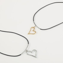 Hollow Love Pendant Necklace
