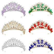 Alloy Crystal Crown Wedding Ball Party Bridal Crown