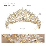 Alloy Crystal Crown Wedding Ball Party Bridal Crown