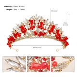 Alloy Crystal Crown Wedding Ball Party Bridal Crown