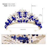 Alloy Crystal Crown Wedding Ball Party Bridal Crown