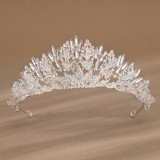 Alloy Crystal Crown Wedding Ball Party Bridal Crown