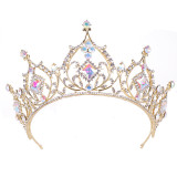Alloy Crystal Crown Wedding Ball Party Bridal Crown