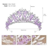Alloy Crystal Crown Wedding Ball Party Bridal Crown