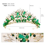 Alloy Crystal Crown Wedding Ball Party Bridal Crown