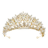 Alloy Crystal Crown Wedding Ball Party Bridal Crown