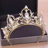 Alloy Crystal Crown Wedding Ball Party Bridal Crown