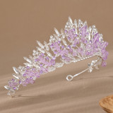 Alloy Crystal Crown Wedding Ball Party Bridal Crown