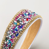 Baroque rhinestone headband, sparkling imitation diamond crystal headband, elegant and elegant hair accessory