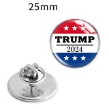 Trump alloy glass brooch gift as a souvenir for the US election