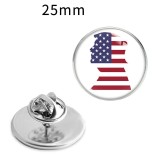 Trump alloy glass brooch gift as a souvenir for the US election