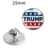 Trump alloy glass brooch gift as a souvenir for the US election